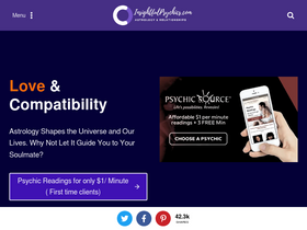 'insightfulpsychics.com' screenshot