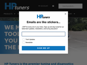 'hptuners.com' screenshot