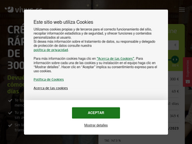 'vivusonline.es' screenshot