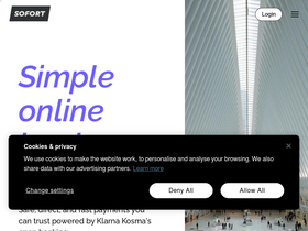 'sofort.com' screenshot