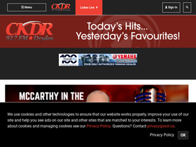 'ckdr.net' screenshot