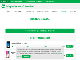 'mapache.guru' screenshot