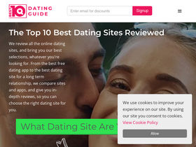 'best10datingguide.com' screenshot