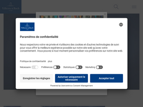 'villeroy-boch.fr' screenshot