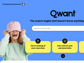 'qwant.com' screenshot