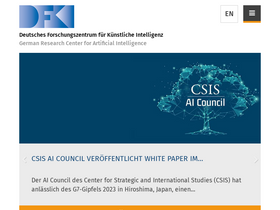 'dfki.de' screenshot