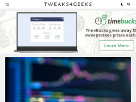 'tweaksforgeeks.com' screenshot