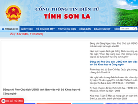 'sogiaoduc.sonla.gov.vn' screenshot
