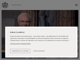 'kungahuset.se' screenshot