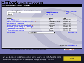 forum.httrack.com