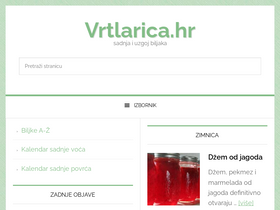 'vrtlarica.hr' screenshot