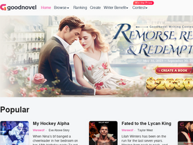 'goodnovel.com' screenshot