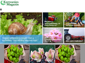 'kertvarazsmagazin.hu' screenshot