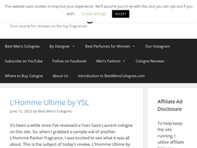 'bestmenscolognes.com' screenshot
