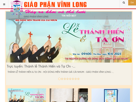 'giaophanvinhlong.net' screenshot