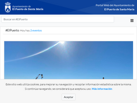 'appmovil.elpuertodesantamaria.es' screenshot