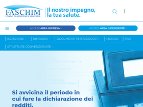 'faschim.it' screenshot