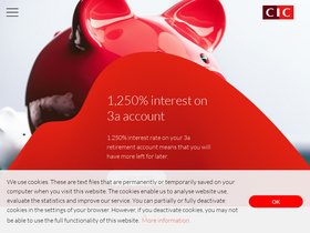 'elounge.cic.ch' screenshot