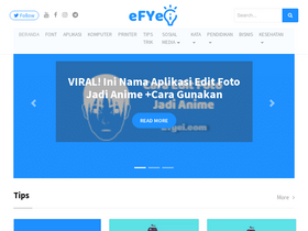 'efyei.com' screenshot