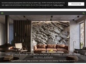 'mojenterijer.rs' screenshot