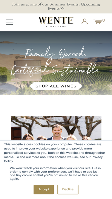 wentevineyards.com