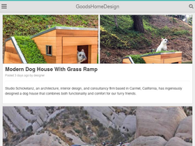 'goodshomedesign.com' screenshot