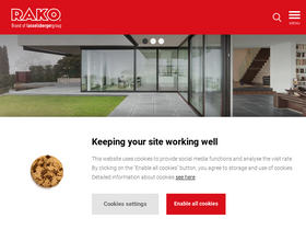 'rako.cz' screenshot