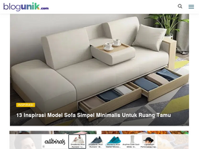 'blogunik.com' screenshot