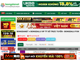 'bongdanet.vn' screenshot