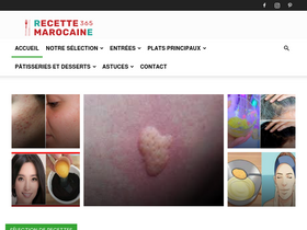 'recettemarocaine365.com' screenshot
