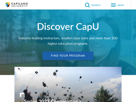 'capilanou.ca' screenshot
