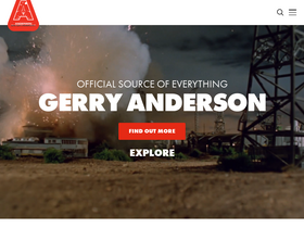 'gerryanderson.com' screenshot