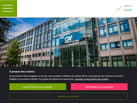 'credit-agricole.com' screenshot