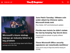 'theregister.com' screenshot