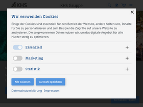 'khs.com' screenshot