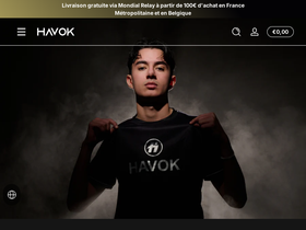 HavoK homepage screenshot