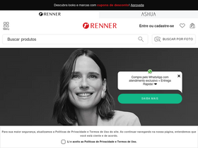 'lojasrenner.com.br' screenshot