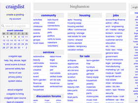 binghamton.craigslist Traffic Analytics, Ranking & Audience [March