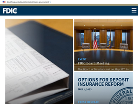 'fdic.gov' screenshot