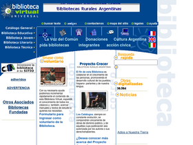 'biblioteca.org.ar' screenshot