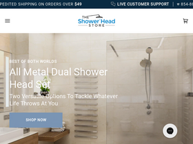 'theshowerheadstore.com' screenshot