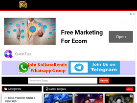 'kolkataremix.com' screenshot
