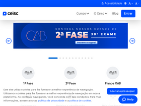 'ceisc.com.br' screenshot
