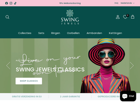 swing-jewels.com homepage screenshot