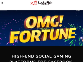 'luckyfishgames.com' screenshot
