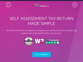 'gosimpletax.com' screenshot