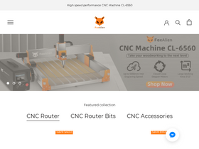 'foxalien.com' screenshot