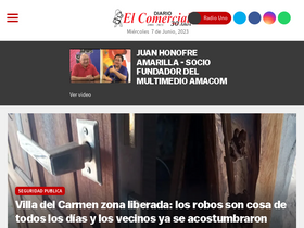 'elcomercial.com.ar' screenshot