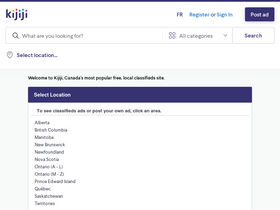 'kijiji.ca' screenshot