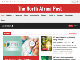 'northafricapost.com' screenshot